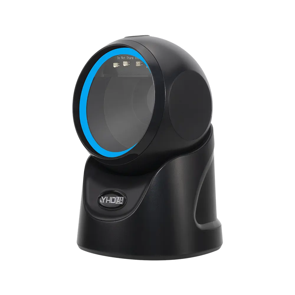 Picture of Barcode Scanner Wired Handheld 1D+2D QR Code Reader Auto Scanning POS Scan for Inventory Scanning from Phone and Computer Screen(9601D-Desk-2D-Wired)