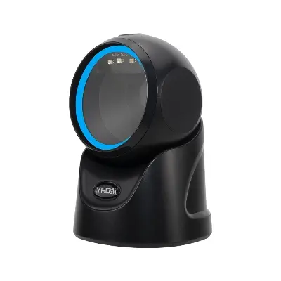 Picture of Barcode Scanner Wired Handheld 1D+2D QR Code Reader Auto Scanning POS Scan for Inventory Scanning from Phone and Computer Screen(9601D-Desk-2D-Wired)