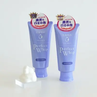 Picture of SENKA Perfect Whip Facial Cleansing Foam(Beige,)