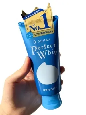 Picture of SENKA Perfect Whip Facial Cleansing Foam(Blue,Face,)