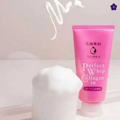 Picture of SENKA Perfect Whip Facial Cleansing Foam(Pink,Face,)