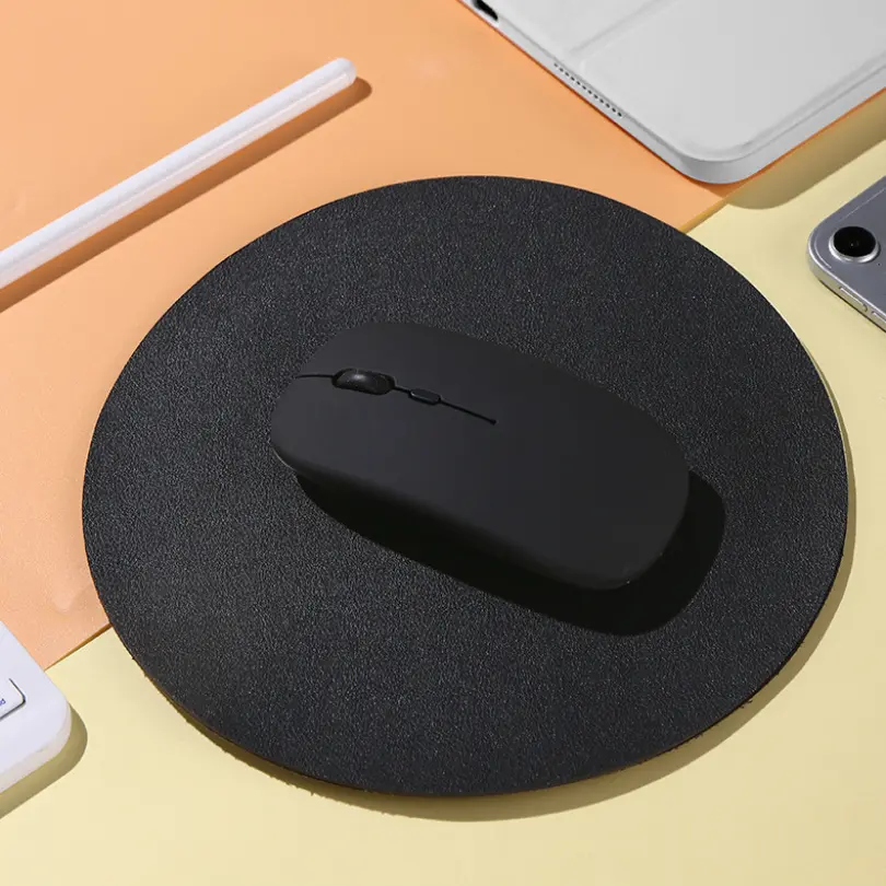 Picture of Bluetooth Mouse for Laptops, Desktops, Tablets, iPads, iPhones, and Smartphones  Dual-Mode 2.4GHz Optical Rechargeable Wireless Mouse  Stylish, Ergonomic, Ultra-Slim Design-Nadra-NM01(Black)