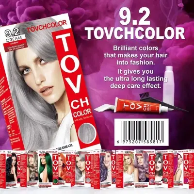 Picture of Tov Ch Hair Color Cream 80ml*2 Ash Grey 9.2(9.2)