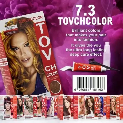 Picture of Tov Ch Hair Color Cream 80ml*2 Chestnut 6.4(6.4)