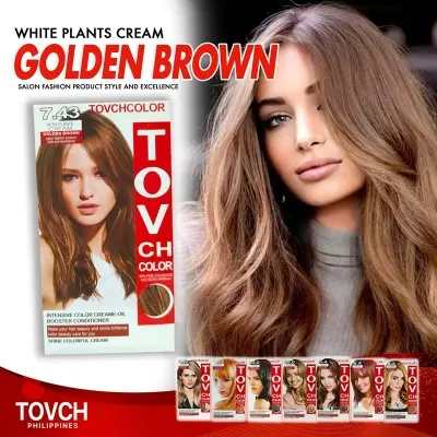 Picture of Tov Ch hair Color Cream 80ml*2 Medium Gold 8.3(8.3)