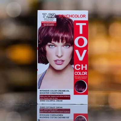 Picture of Tov Ch Hair Color Cream 80ml*2 Medium Red Irish Brown 7.62(7.62)