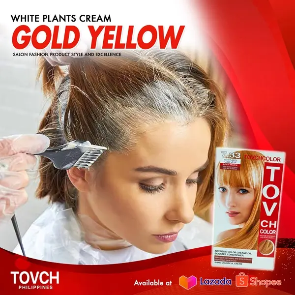 Picture of Tov Ch Hair Color Cream 80ml*2 White 0.00(0.00)