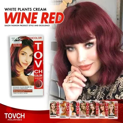 Picture of Tov Ch Hair Color Cream Golden Brown 7.43(7.43)