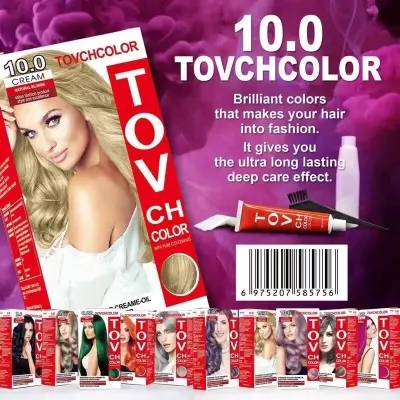 Picture of Tov Ch Hair Color Intensive Color Creame Conditioner Shine Colorful Cream 80 ml(10.0)