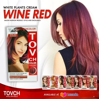 Picture of Tov Ch Hair Color Intensive Color Creame Conditioner Shine Colorful Cream 80 ml(7.45)