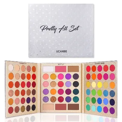Picture of Ucanbe Pretty all Set eye shadow Palate 80 Color Eye Shadow Palate