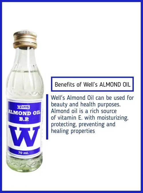 Picture of Wells Almond Oil 70ml