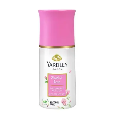 Picture of Yardley London English Anti-Perspirant Roll On For Women(Pink)