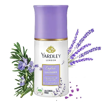 Picture of Yardley London English Anti-Perspirant Roll On For Women(Purple)