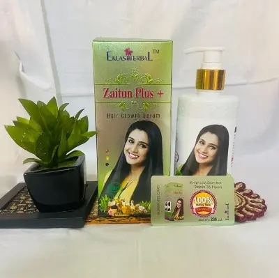 Picture of Zaitun Plus Hair Growth Serum 200ml(Green)