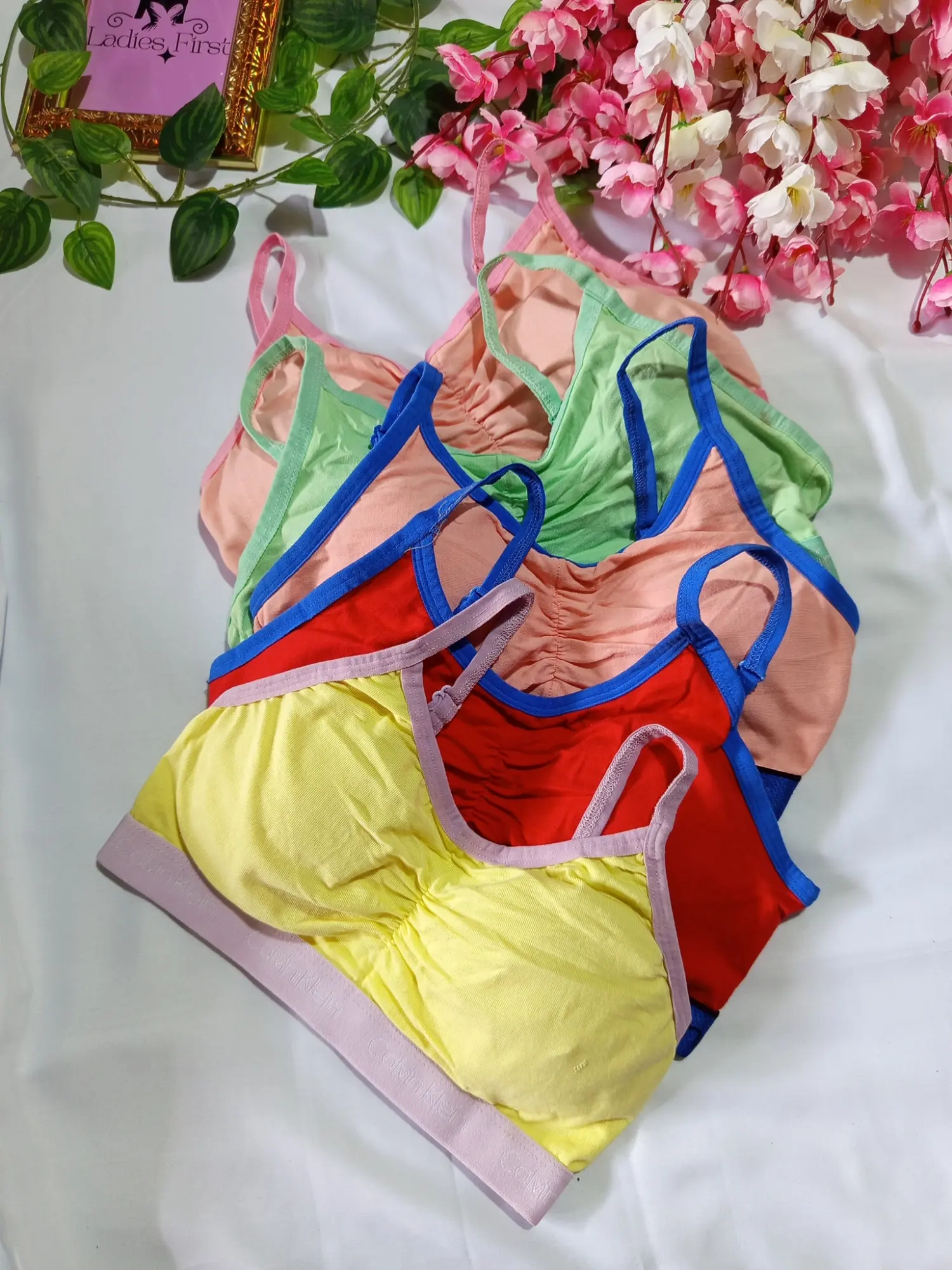 Picture of 1pcs Cotton underwear Padded bra for girls