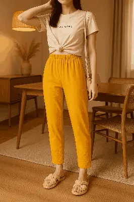 Picture of school college girls salwar pant china linen kaporer.. 🌸উমাইশা ফ্যাশান প্রেজেন্টস – স্কুল কলেজ এর মেয়েদের জন্য প্রিমিয়াম কোয়ালিটি চায়না লিলেন কাপড়ের প্যাজামা