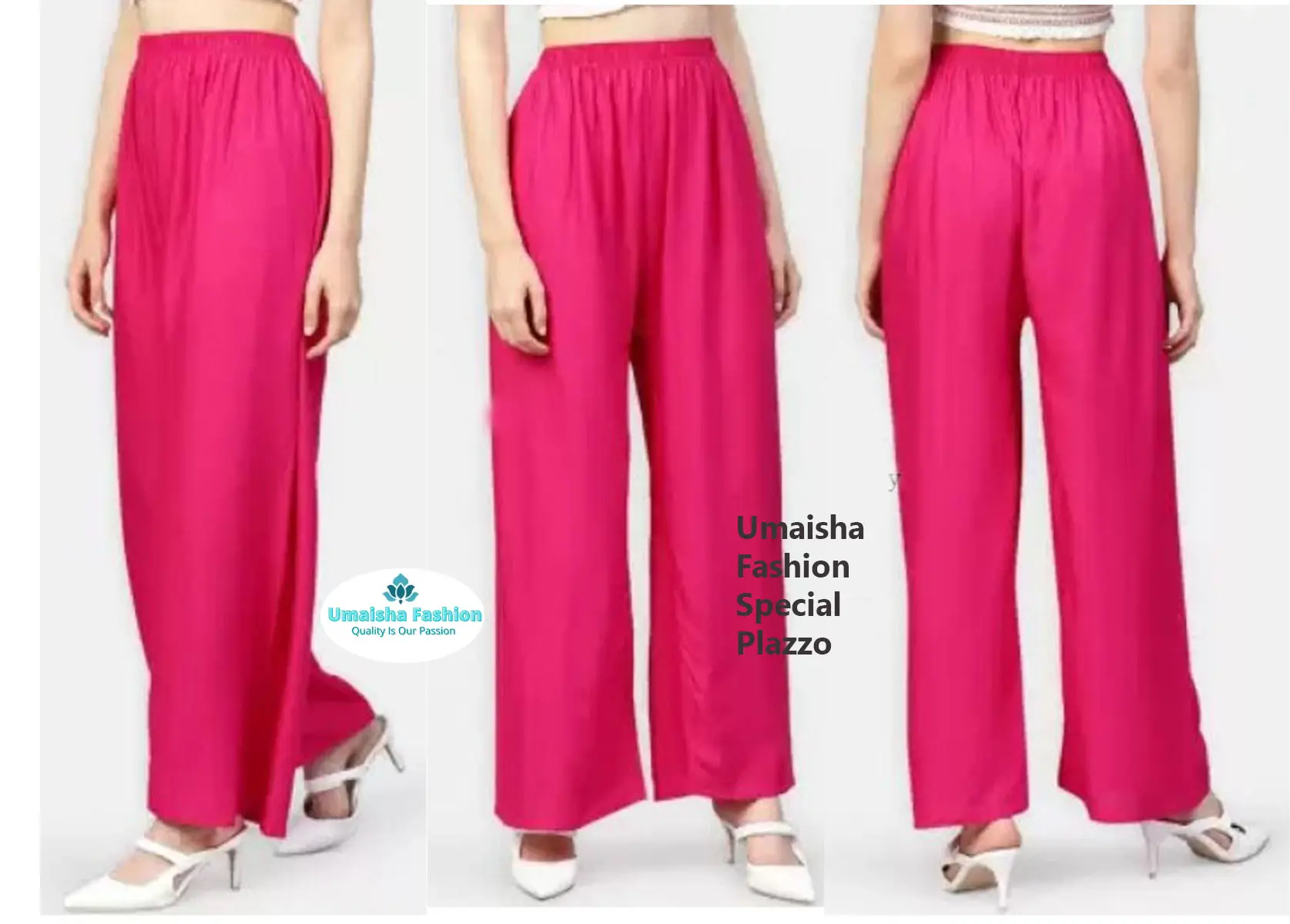 Picture of Women Palazzo Pants Summer Special Casual Wear Plazo