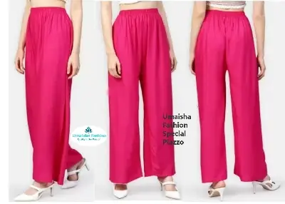 Picture of Women Palazzo Pants Summer Special Casual Wear Plazo