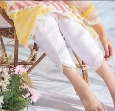 Picture of Fashion Trend Tulip Design Suti Kaporer Pyjama pants for woman