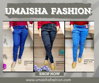 Picture of Stylish Skinny Jeans Pant For Ladies.