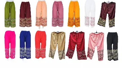 Picture of Fashion Trend Soft China Linen Fabrics Print Plazzo For Woman