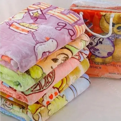 Picture of BABY CARE Fleece Winter Blanket for Newborn To Three Years Baby Extra Soft Warm Fluffy Cozy Double Layered Blanket ( Long-52" Wide-40")..