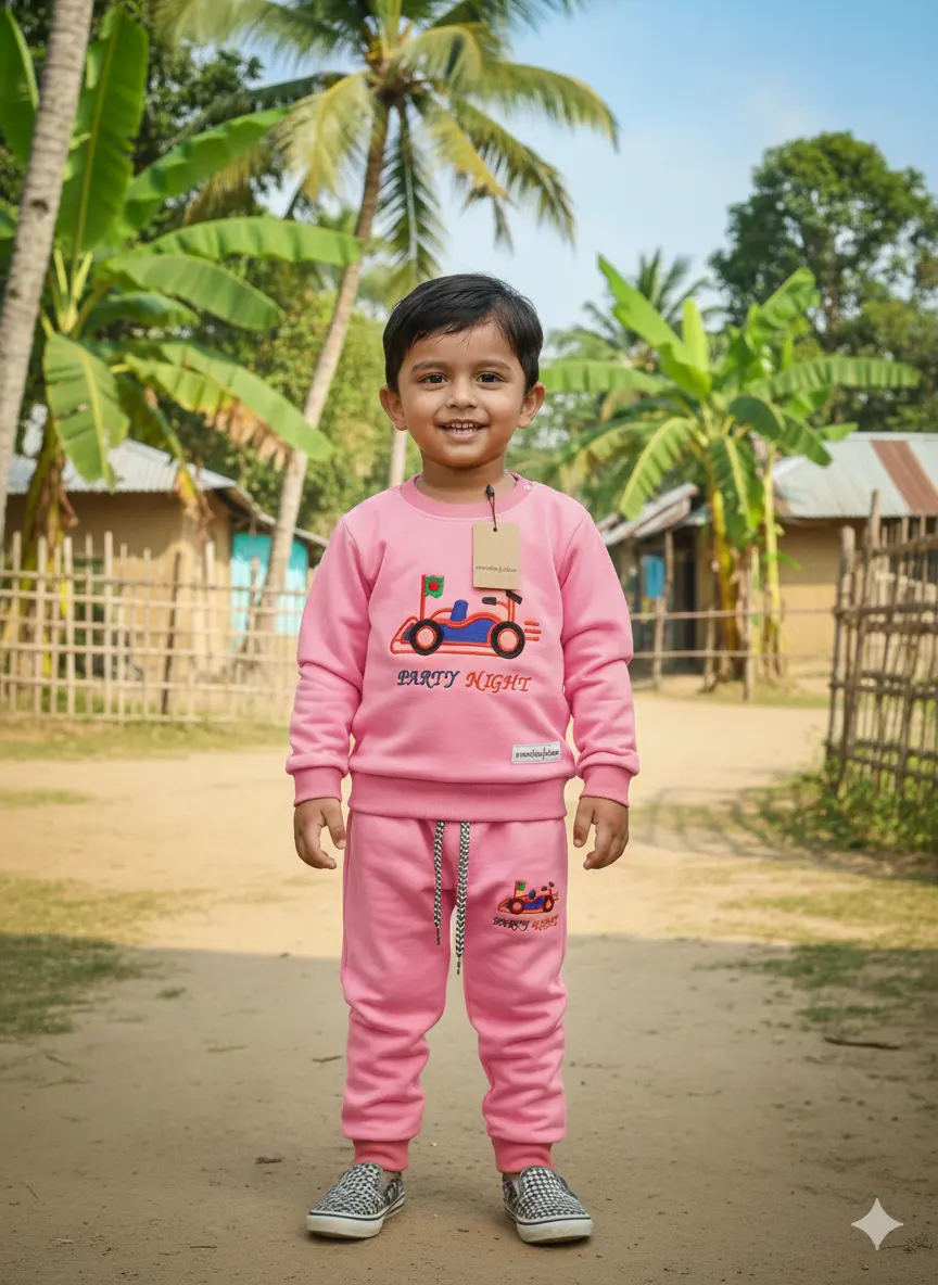 Picture of Stylish Kids Winter Tracksuits Fashionable and Comfortable Sweatshirt and Pant .