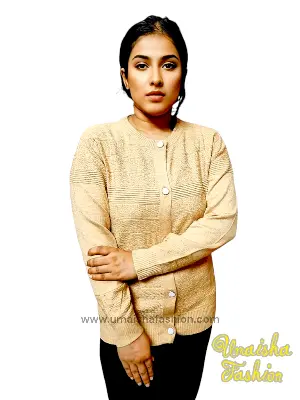 Picture of PBD fabrics Stylish comfortable and warm sweater for woman.