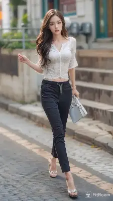 Picture of Fashionable Skinny Denim Jeans Pant for Woman