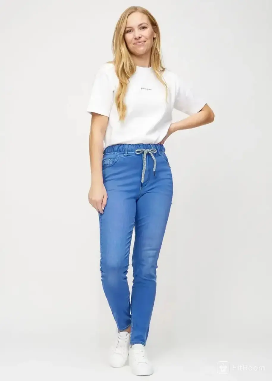 Picture of Fashionable Skinny Denim Jeans Pant for Woman