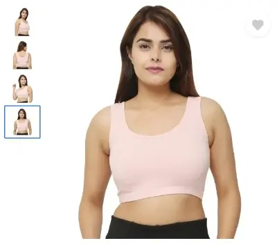 Picture of School/ College Girls Short Semis Padded Bra - 1pcs