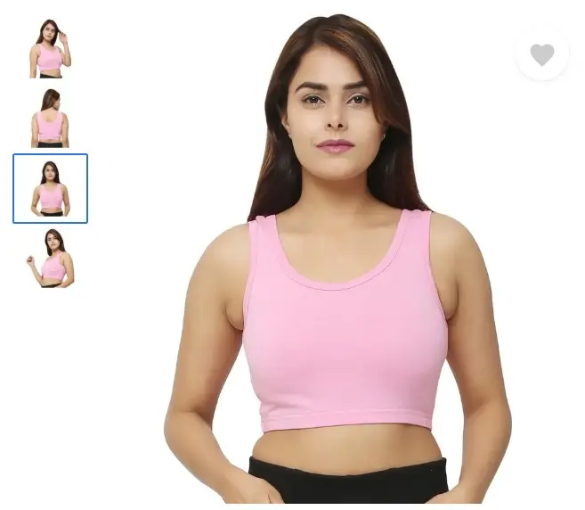 Picture of School/ College Girls Short Semis Padded Bra - 1pcs