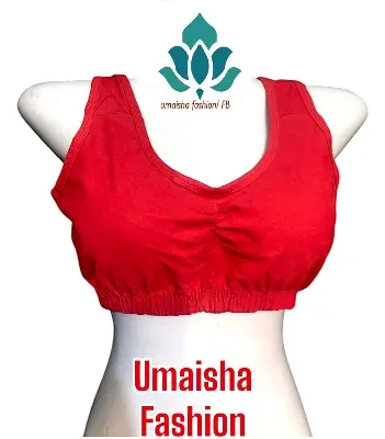 Picture of Pure Cotton Comfortable School/ College Girls Short Semis Padded Bra - 1pcs