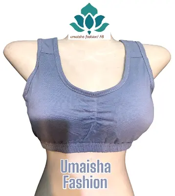 Picture of Pure Cotton Comfortable School/ College Girls Short Semis Padded Bra - 1pcs