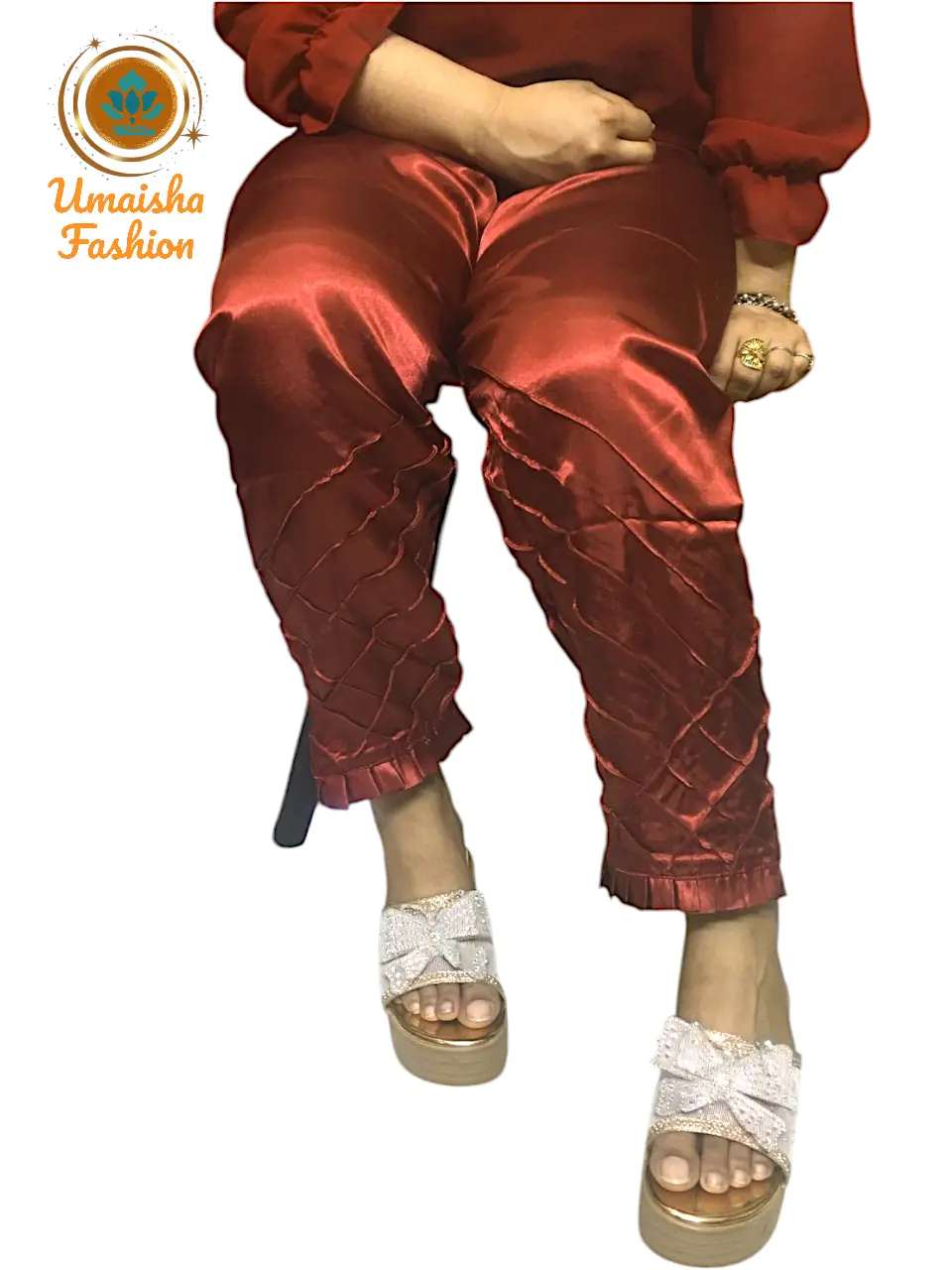 Picture of China Silk Kaporer Salwar for Woman.