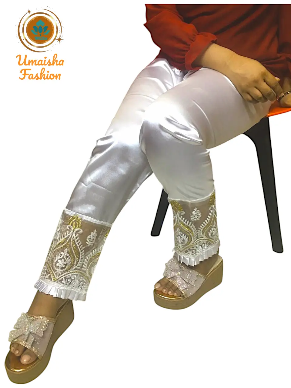 Picture of China Silk Kaporer Salwar for Woman.