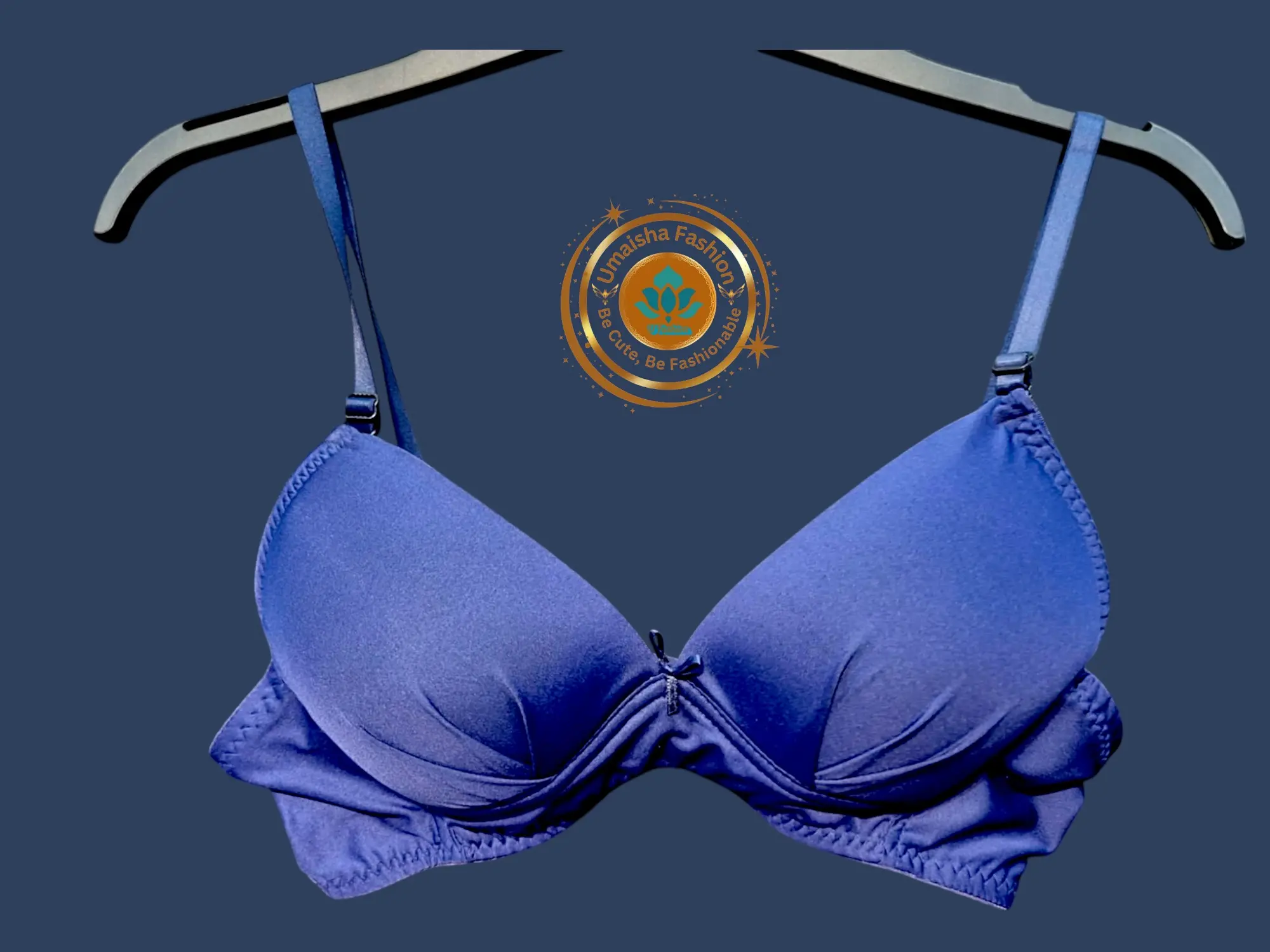 Picture of Multicolor Light Pad Comfortable Cotton Foam Bra for Woman .