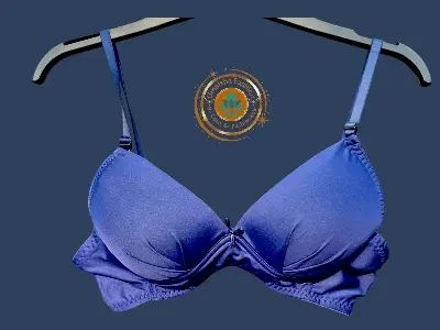 Picture of Multicolor Light Pad Comfortable Cotton Foam Bra for Woman .