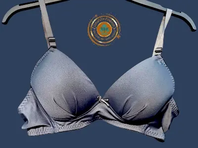 Picture of Multicolor Light Pad Comfortable Cotton Foam Bra for Woman .