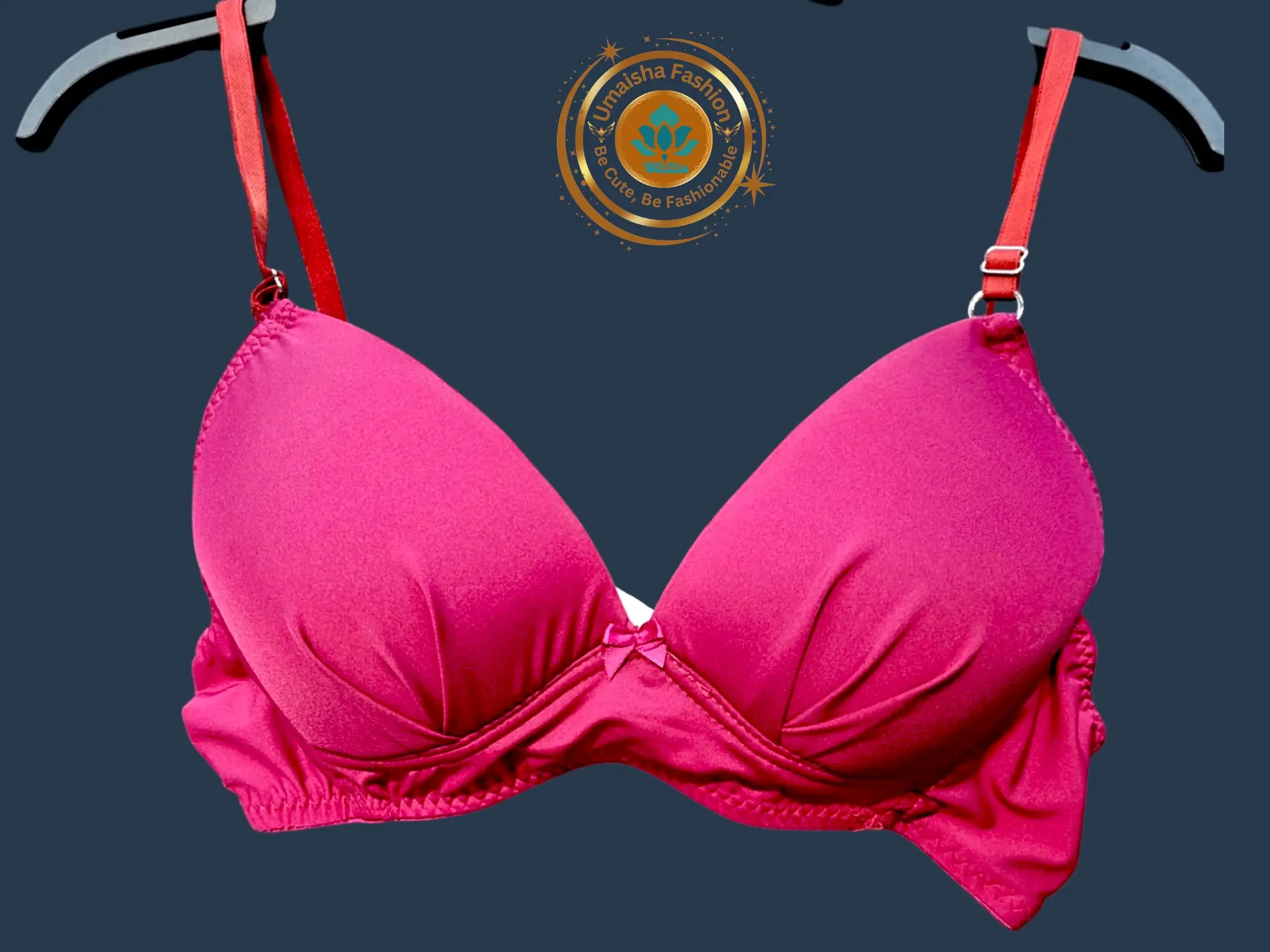 Picture of Multicolor Light Pad Comfortable Cotton Foam Bra for Woman .