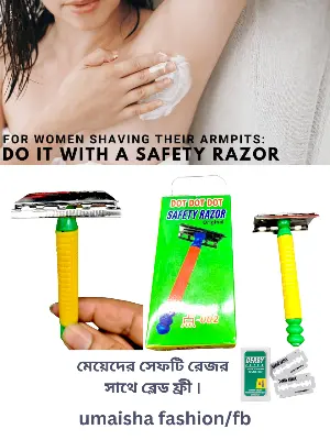 Picture of Reusable Safety Razor Personal Hair Removal Razo-rs For Woman