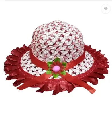 Picture of Kids Girls Stylish and Beautiful Hat Cap Topi (1 Years-5 Years)
