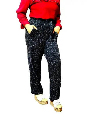 Picture of Western Fashion Ladies Glitter Palazzo Pant.