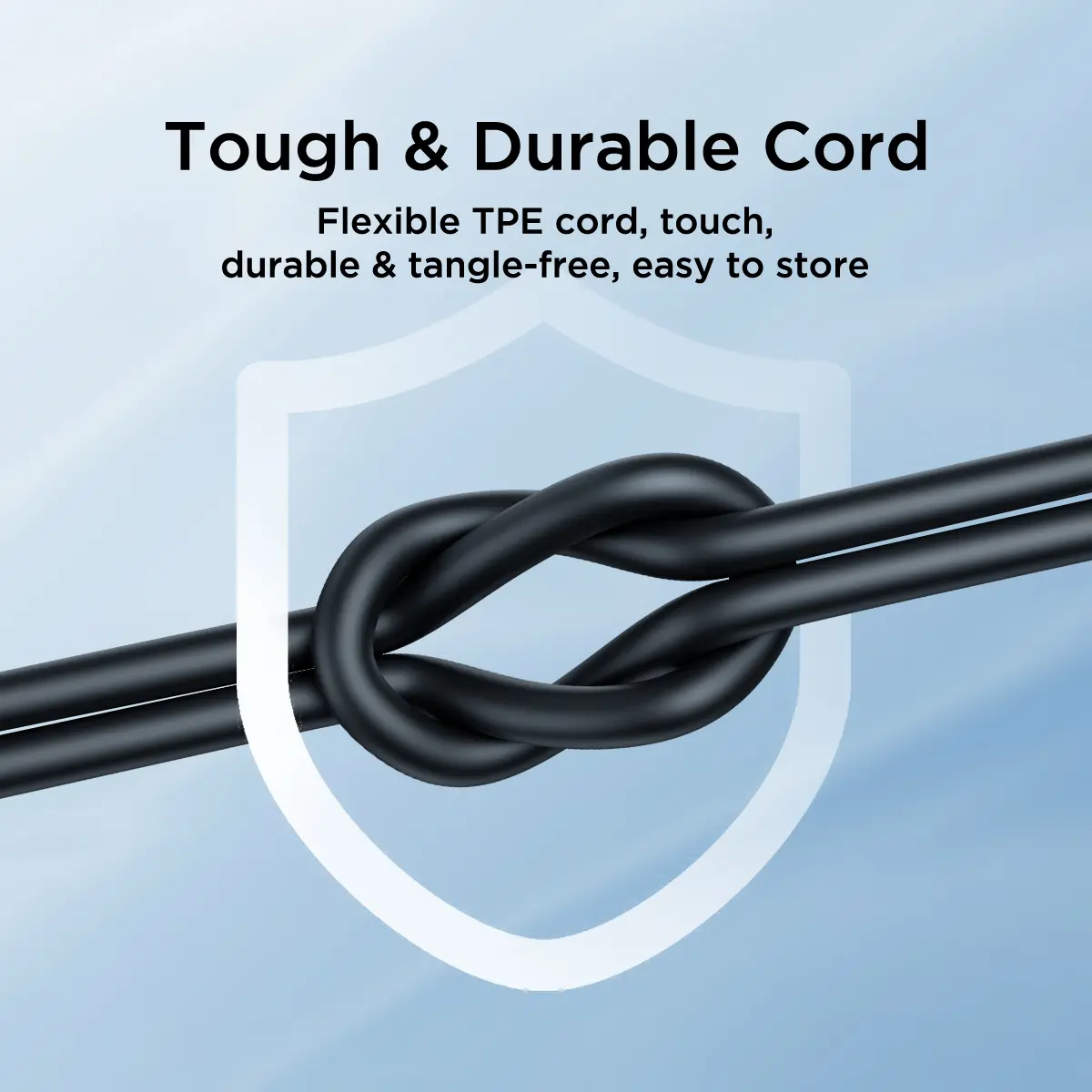 Picture of Joyroom JR-EC06 Dual Dynamic wired Type-C Earphone - Black