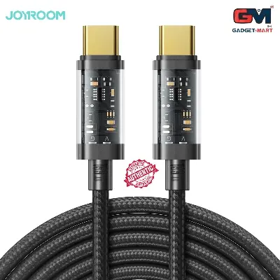 Picture of Joyroom S-CC100A12 Type-C to Type-C 100W Fast Charging Data Cable - Black