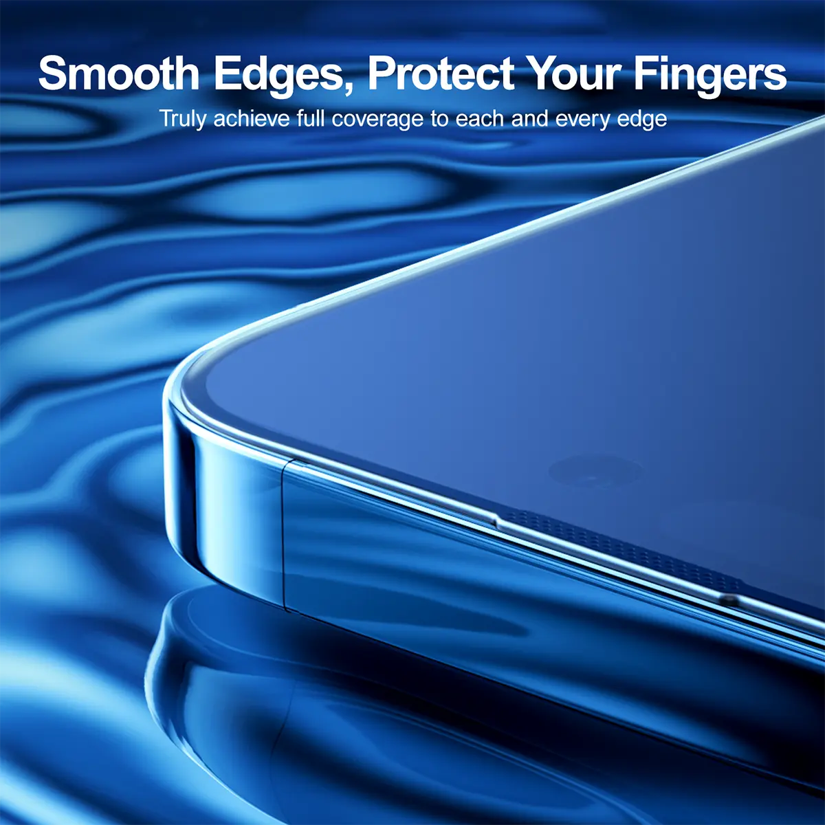 Picture of JOYROOM JR-P01 Black Edge Privacy Screen Protector for iPhone 14 / 14 Plus / 14 Pro / 14 Pro Max