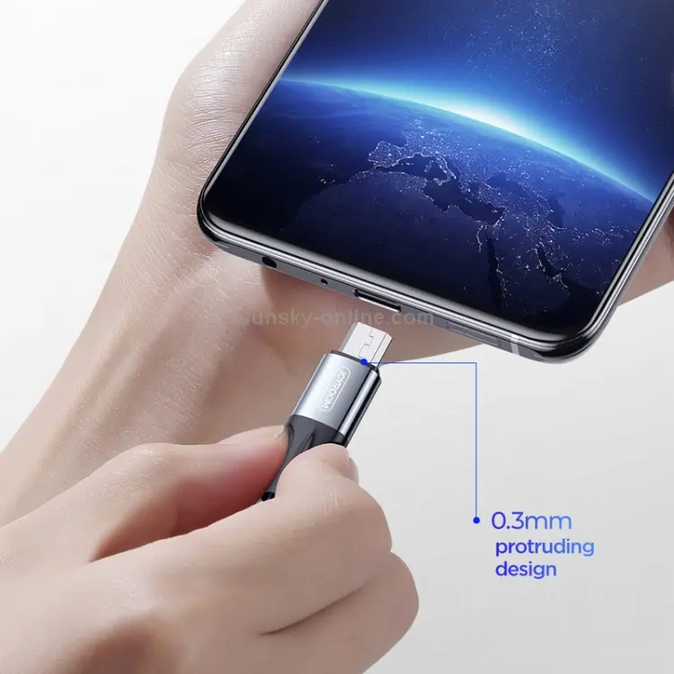 Picture of Joyroom S-0230N1 Micro Fast Charging and Data Cable 0.2M - Red - Red