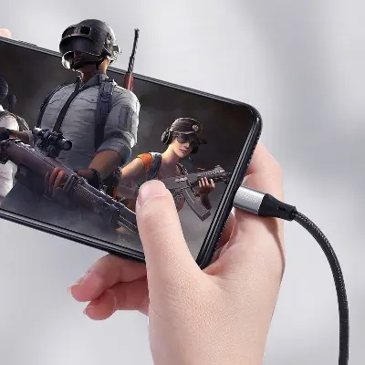 Picture of Joyroom S-0230N1 Micro Fast Charging and Data Cable 0.2M - Red - Red