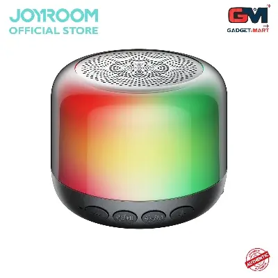 Picture of Joyroom JR-ML03 Transparent RGB Wireless Speaker- RGB & Black - RGB